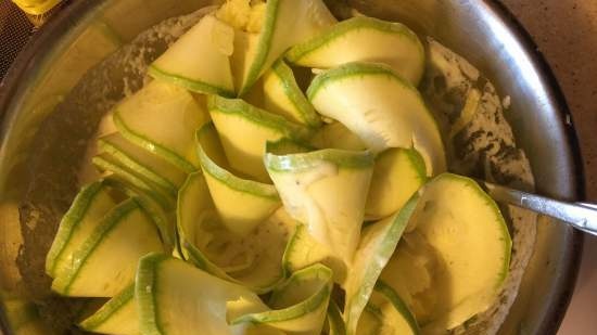 Schiacciatina di zucchini