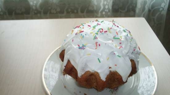 Kulich with Myasoedovskaya in the oven (master class)