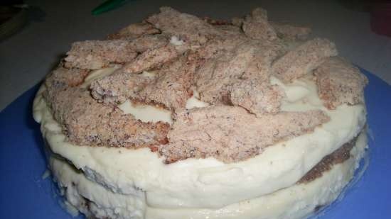 Torta al limone e noci (senza farina)