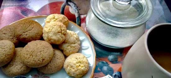 Biscotti con marmellata e farina di frumento