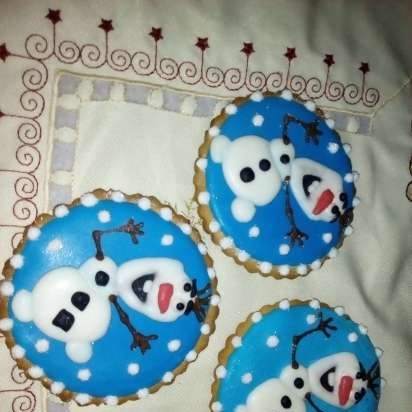 Decoramos galletas de jengibre, galletas