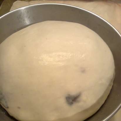 Pan de lechería con ciruelas pasas