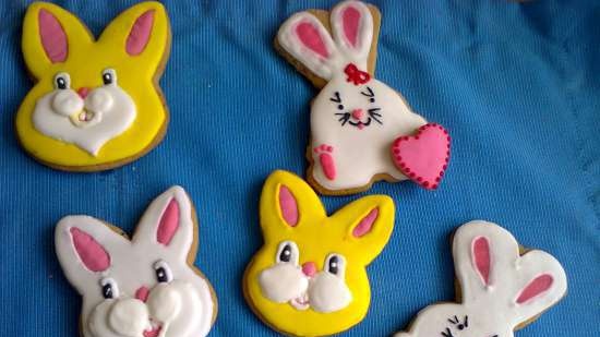 Decoramos galletas de jengibre, galletas