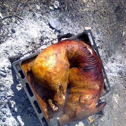 Pork head galantine Banquet