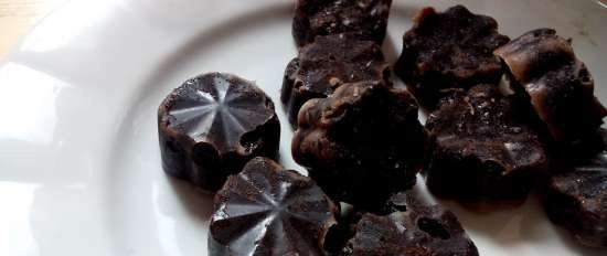 Carob, pulot at pulbos ng gatas