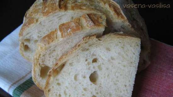 Pa comunitari de sourdough (Pane Comune amb Lievito Madre)