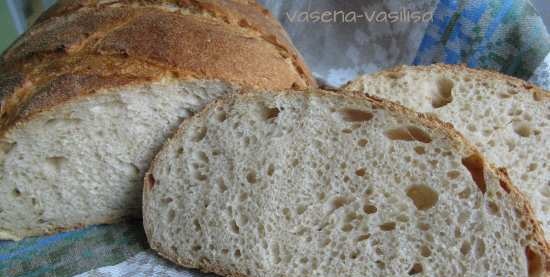 Pane contadino a base di campagna francese