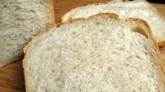 Brood zonder korst in vloeibare zuurdesem