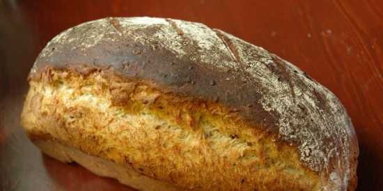 Pan de trigo y centeno Lino y leche