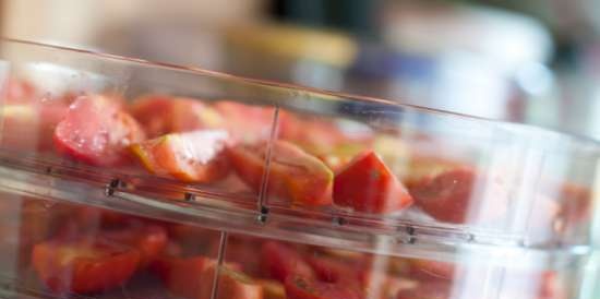 Tomates secos (chips de tomate)