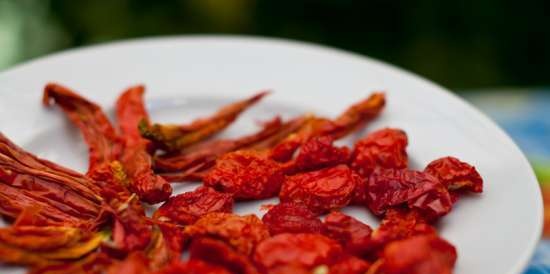 Tomates secos (chips de tomate)