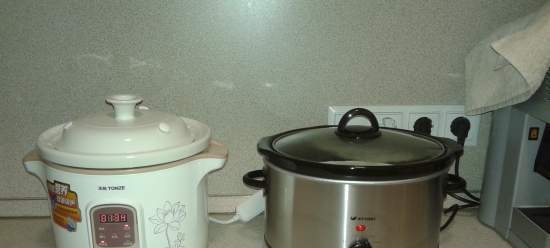 Slow cookers: model selection, features, reviews