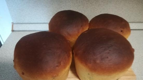 Kulich with Myasoedovskaya in the oven (master class)