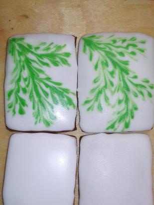 Decoramos galletas de jengibre, galletas