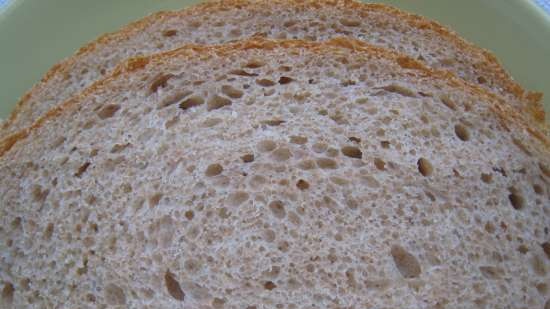 Whole Wheat 50:50 Impasto per Pane e Pizza (Peter Reinhart)