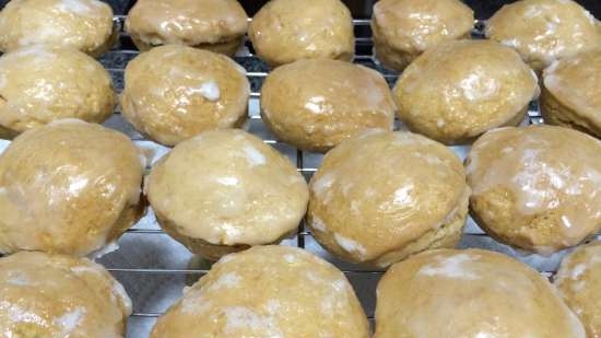 Galletas de jengibre con azúcar quemada