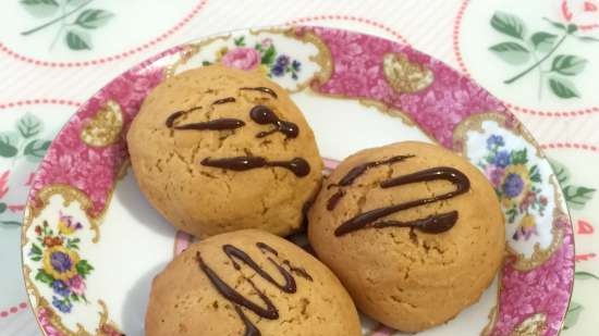 Galletas de caramelo suave con leche condensada