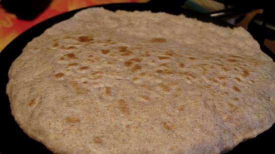 Rye chapatis