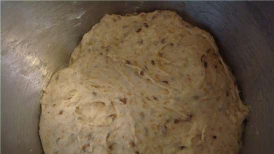 Pane di crusca di frumento con lievito madre lattico