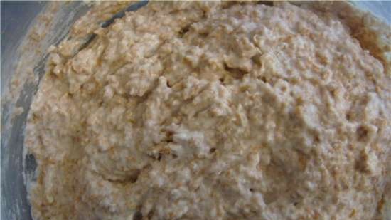 Pane di crusca di frumento con lievito madre lattico