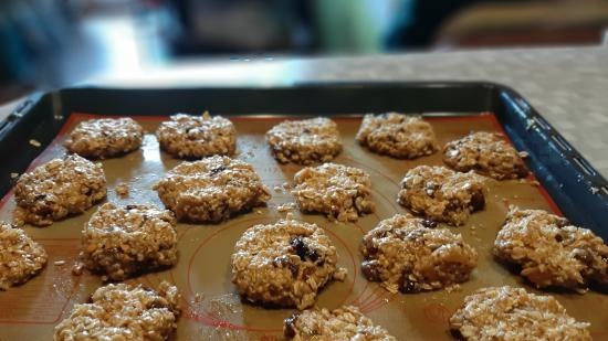 Biscotti di farina d'avena fiaba orientale (+ video)