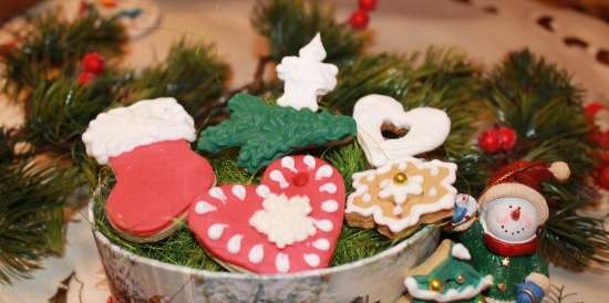 Decoramos galletas de jengibre, galletas