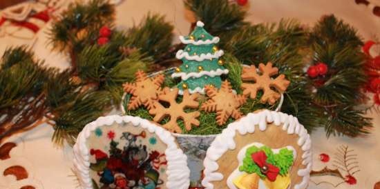 Decoramos galletas de jengibre, galletas