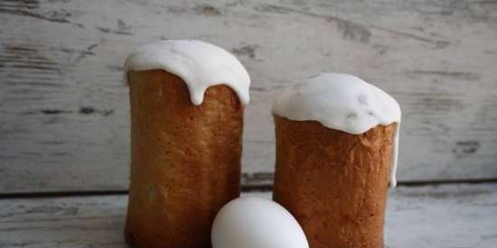 Kulich con Myasoedovskaya en el horno (clase magistral)