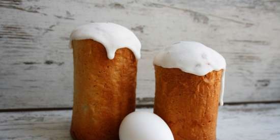 Kulich with Myasoedovskaya in the oven (master class)