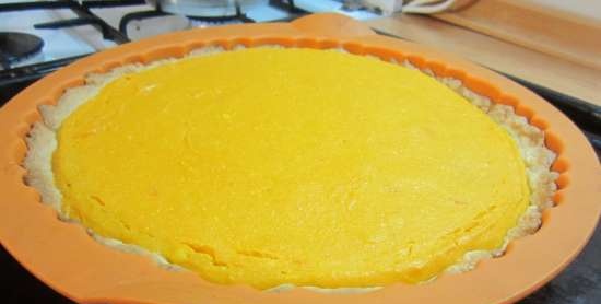 Torta di zucca e ricotta