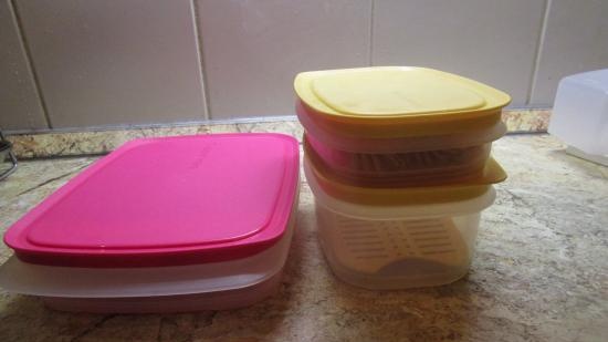 Plastfat Tupperware - anmeldelser