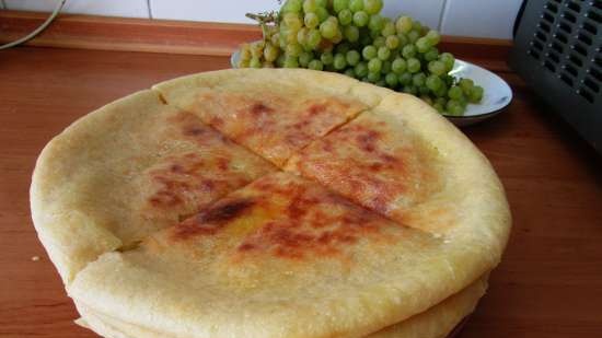 Ossetian pie in princess pizza maker