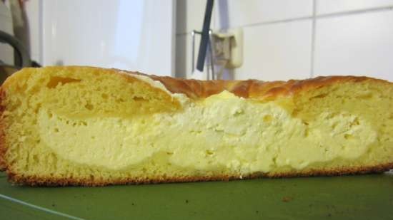 Tarta de queso perezosa