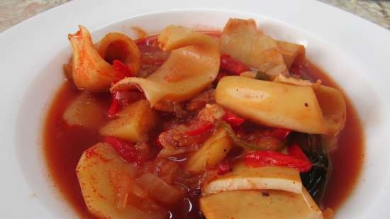 Squid Stew (Caldeirada de lulas)