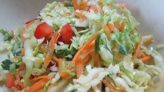 Ensalada de col blanca