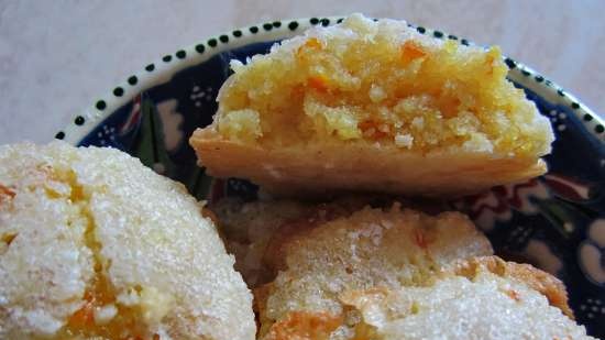 Almond-orange cookies