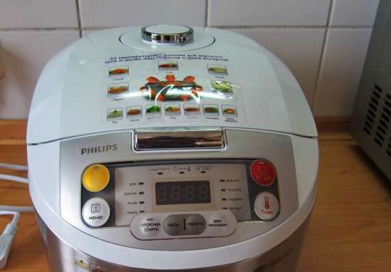 Testare il multicooker Philips HD3036