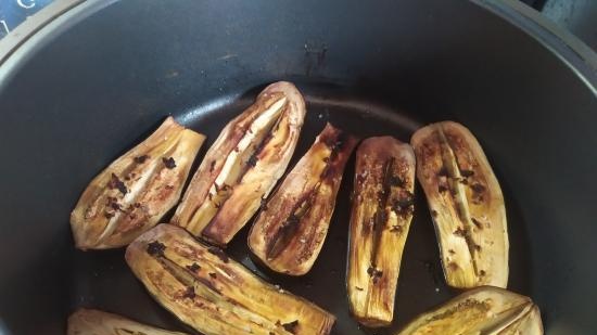 Baked eggplant