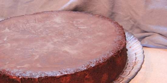 Pastel de cereza borracho (horno, olla de cocción lenta)