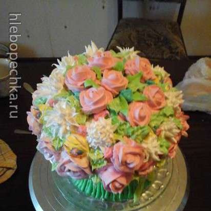 Cake Bouquet of sunflowers