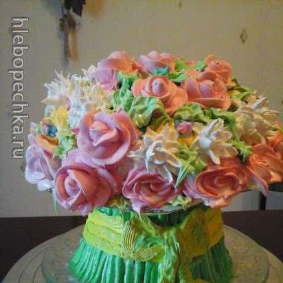 Cake Bouquet of sunflowers