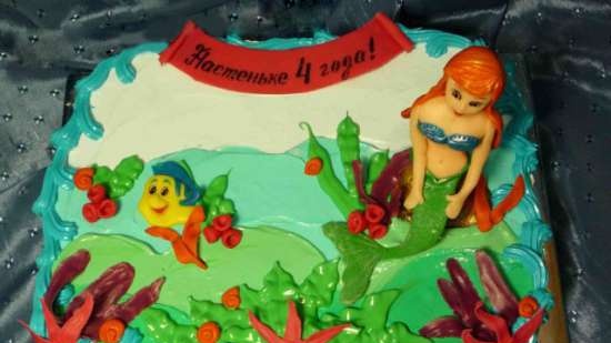 The Little Mermaid Cakes