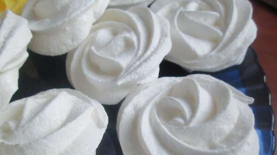 Protein powder meringue