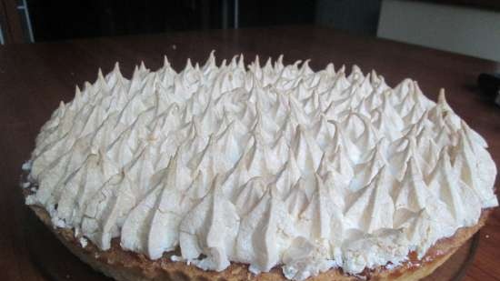 Tarta de flam i pomes