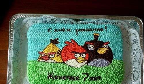 Κέικ Angry Birds