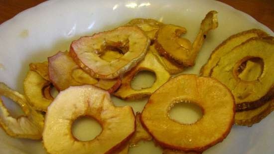 Sugar glazed apples according to BA recipe