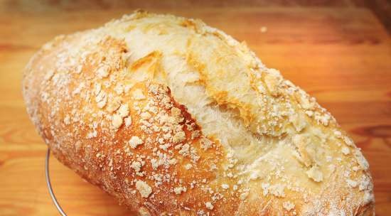 Pane artigianale senza impastare