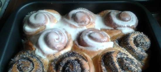 Cinnamon buns (Richard Bertinier pastry)