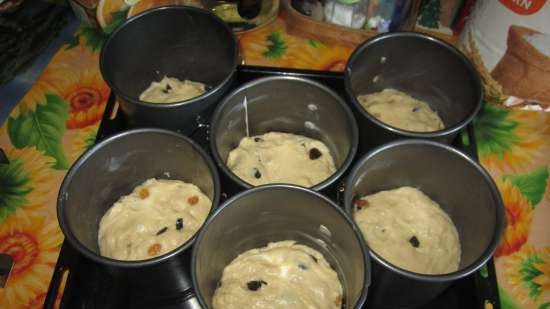 Kulich with Myasoedovskaya in the oven (master class)