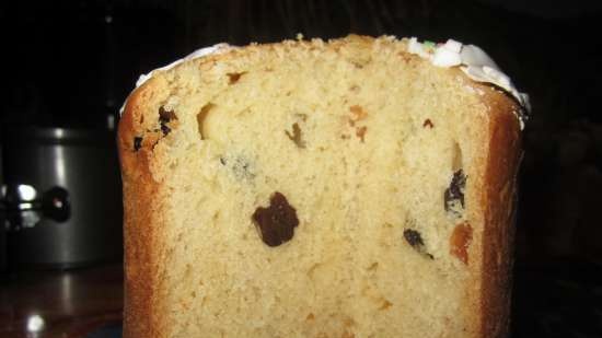 Kulich con Myasoedovskaya en el horno (clase magistral)